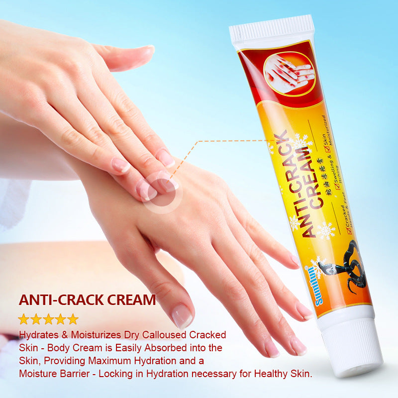 Anti-crack Cream for Moisturize Skin,Inhibit Bacteria,Repair Damaged Skin 手足皲裂膏 蛇油冻疮膏膏 足跟干裂膏药