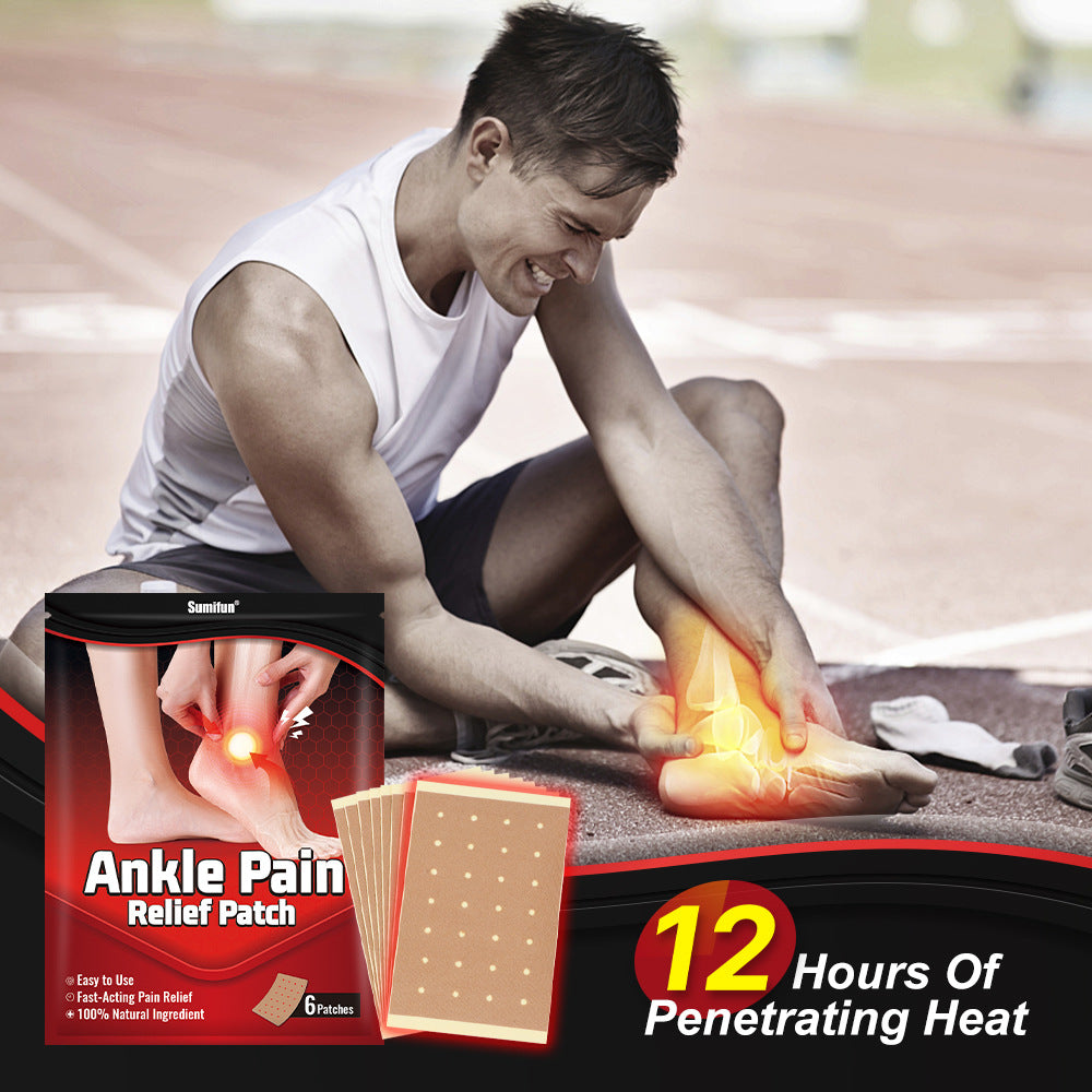 3 Packs, Ankle Pain Relief Patch (6pcs/bag)*3 脚踝止痛贴户外运动必备膏药贴