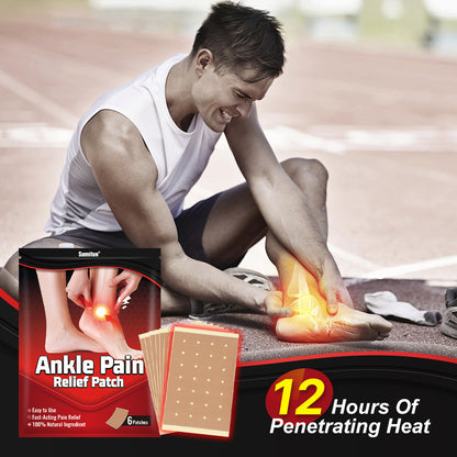 3 Packs, Ankle Pain Relief Patch (6pcs/bag)*3 脚踝止痛贴户外运动必备膏药贴