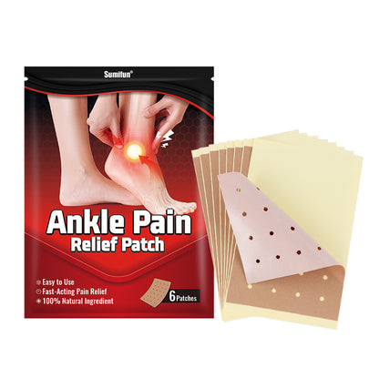 3 Packs, Ankle Pain Relief Patch (6pcs/bag)*3 脚踝止痛贴户外运动必备膏药贴