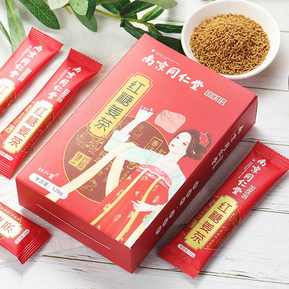 120g Nanjing Tongrentang brown sugar ginger tea old ginger tea granules menstrual period period period big aunt tea 红糖姜茶 120g