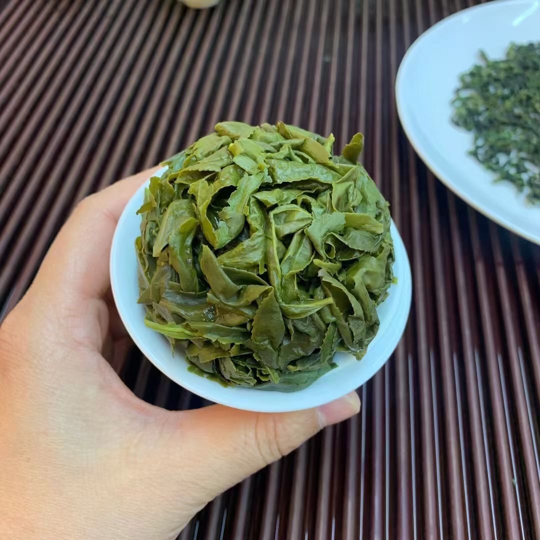 Golden Guanyin Anxi High Mountain Appellation Osmanthus Orchid Scent New Fir Tea 350g Tieguanyin Mellow and Fresh 金观音安溪高山产区桂花兰花香突出新枞茶叶耐泡型铁观音