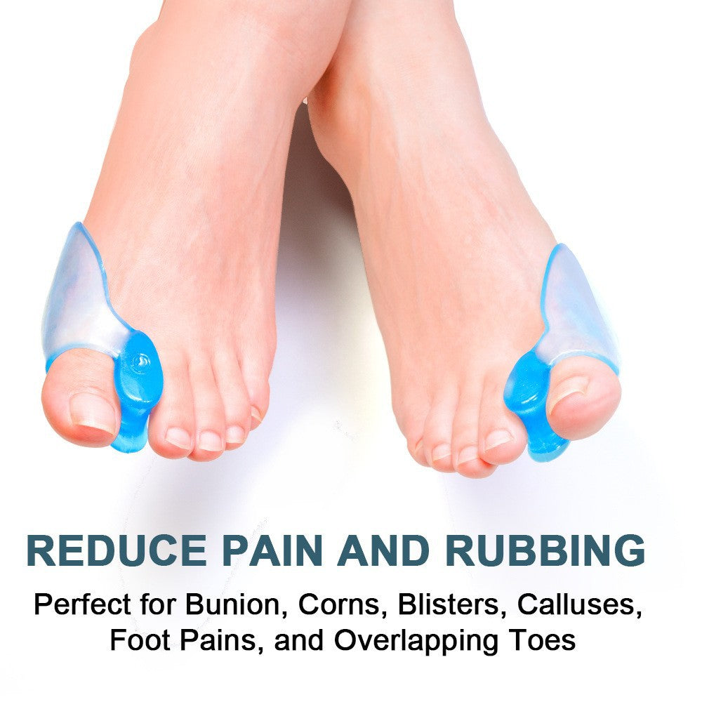 Bunion Corrector, Be Worn on Toe without Discomfort Super Soft and Comfortable Silicone 拇趾外翻矫正器