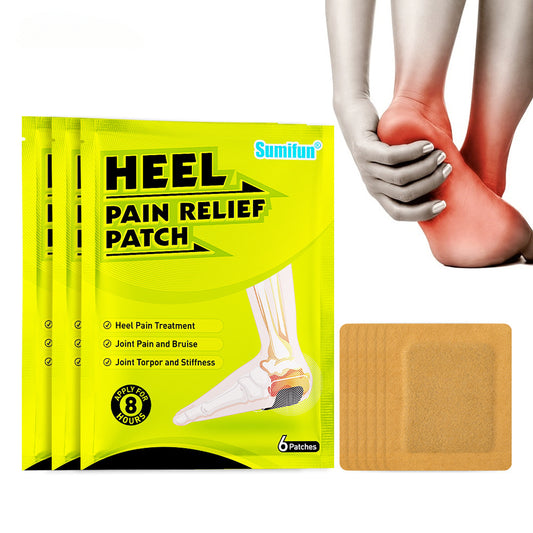 3 Packs,Heel pain Relief patch / Heel Pain Treatment /Joint Pain and Bruise /Joint Torpor and Stiffness 24pcs (3 Packs*8pcs) 足底/脚后跟,肌腱痛 关节膏药贴