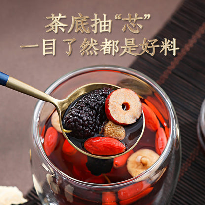 Chinese Herbal tea Combination Tea for Men Ginseng Tea Goji Huangjing Tea 19.05oz/540g  杞里香人参七雄茶540g