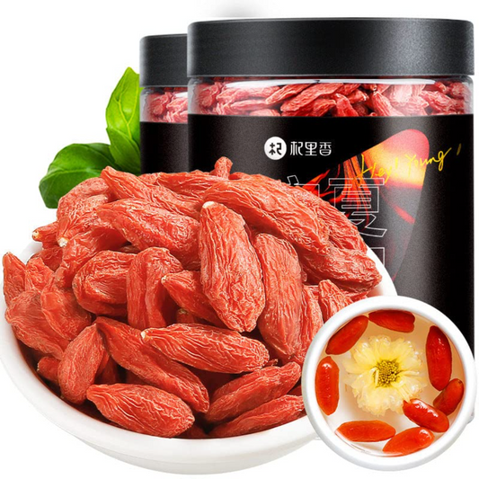 Herbal Tea Ningxia Wolfberry 250g Large Red Wolfberry Goji Berries Raw, Vegan, Gluten-Free