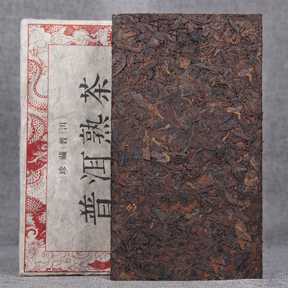 Pu-erh Tea Precious Pu-erh Jujube Ripe Tea Pu-erh Tea Brick Black Tea 1000g