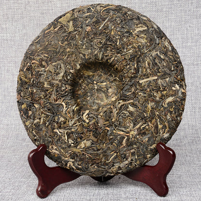 Pu'er Tea Raw Tea Spring Tea Yunnan Ancient Tree Tea Yunnan Qizi Cake Tea 357g Tea Leaves Raw Cake Green Tea