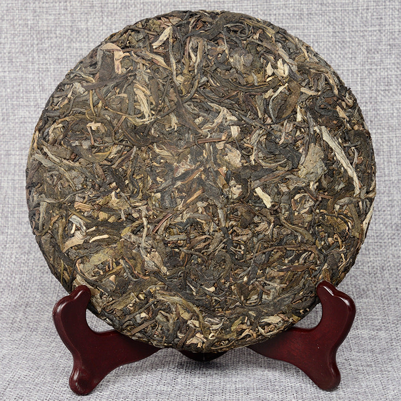 Pu'er Tea Raw Tea Spring Tea Yunnan Ancient Tree Tea Yunnan Qizi Cake Tea 357g Tea Leaves Raw Cake Green Tea