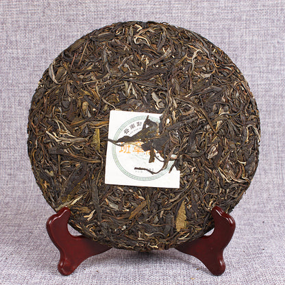 Yunnan Tea Puerh Tea Raw Tea Cake Banzhang Qiao Mu 357g Raw Tea Qiao Mu Qizi Cake