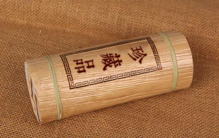 Pu-erh Tea Raw Tea Yunnan 500g Tea Column Pu-erh Ancient Tree Tea Xiao Longzhu Bamboo Tube Pu-erh