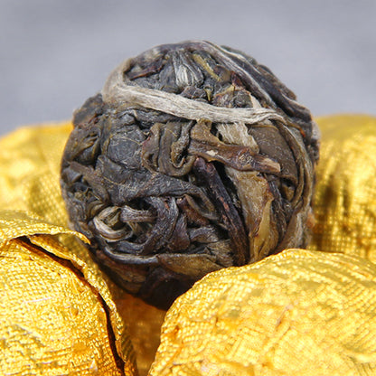 Yunnan Pu-erh Tea Green Tea Ancient Tree Pure Material Bangdong Ancient Tree Tea Small Golden Pearl Pu-erh Raw Tea 500g