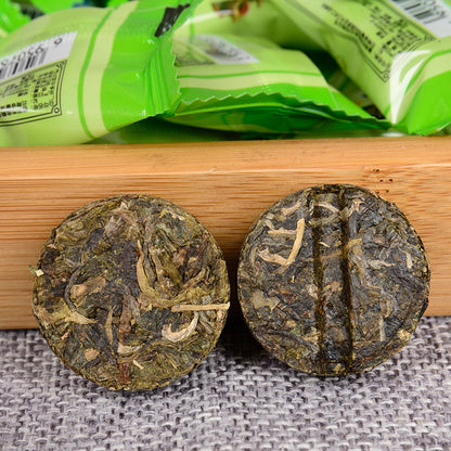 Yunnan Pu-erh Tea Jindian Tea 500g Glutinous Rice Aroma Raw Tea Candy Paper Mini Tuo Tea Strong Aroma Type