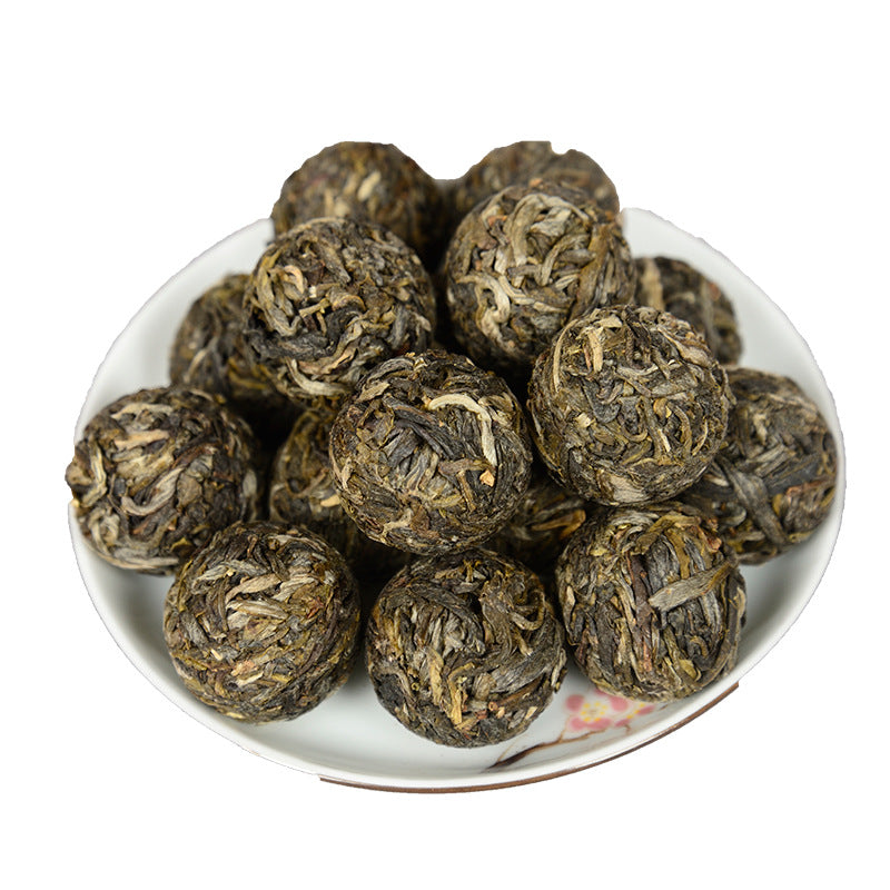 Yunnan Pu-erh Tea Raw Tea QiaoMu Pu-erh Dragon Pearl First Spring Spring Tea Iceland Sweet 500g Dragon Pearl Tea