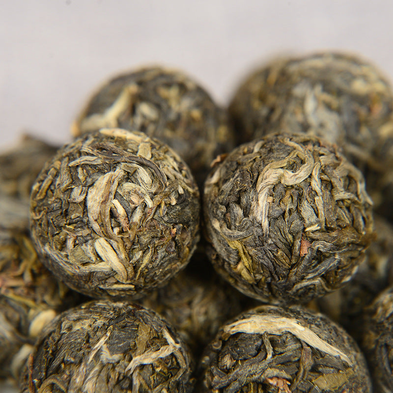 Yunnan Pu-erh Tea Raw Tea QiaoMu Pu-erh Dragon Pearl First Spring Spring Tea Iceland Sweet 500g Dragon Pearl Tea