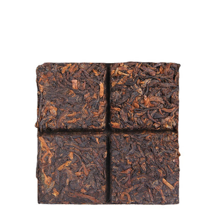 China Pu'er Tea 36g Black Tea Brick Pu'er Shen Xiang Old Ripe Tea Banzhang Golden Bud Yunnan Menghai Ancient Tree Tea