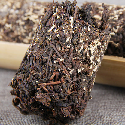 Bamboo Tube Tea Bamboo Aroma Menghai Ancient Tree 500g Bamboo Aroma Pu-erh Ancient Tree Pu-erh Tea Ripe Tea Black tea