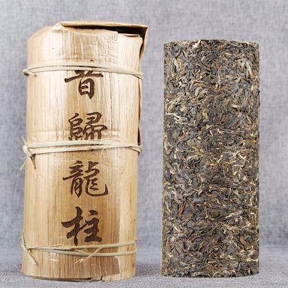 China Pu'er Spring Tea Collection XiaoLongzhu XiguiLongzhu Green Tea Pu'er Tea Raw Tea Column 1000g