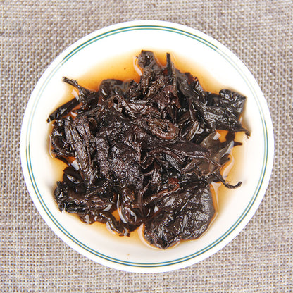 Old Pu'er Menghai Chen Yun Ripe Tea Puerh Tea Ripe Tea Yunnan Pu'er Tea Black Tea 357g