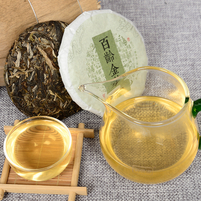 Yunnan Speciality Pu'er Tea Raw Tea Cake Green tea Early Spring 100g Pu'er Tea Cake Raw Tea