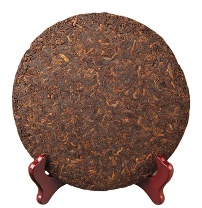 China Yunnan Pu'er Tea ChenYun 300 Years Old Tree Ripe Cake Pu'er Tea Ripe 357g Black Tea