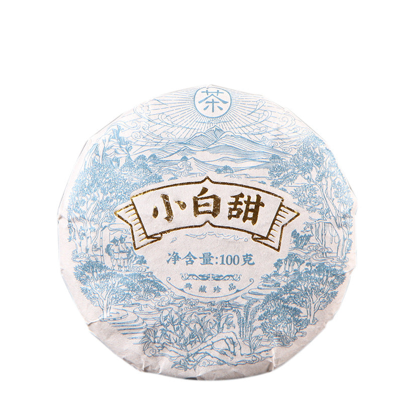 Yunnan Alpine Ancient Tree White Tea Natural Small White Sweet Cake Sun White Tea 100g Tea Leaves Honey Scented Tea Leaves