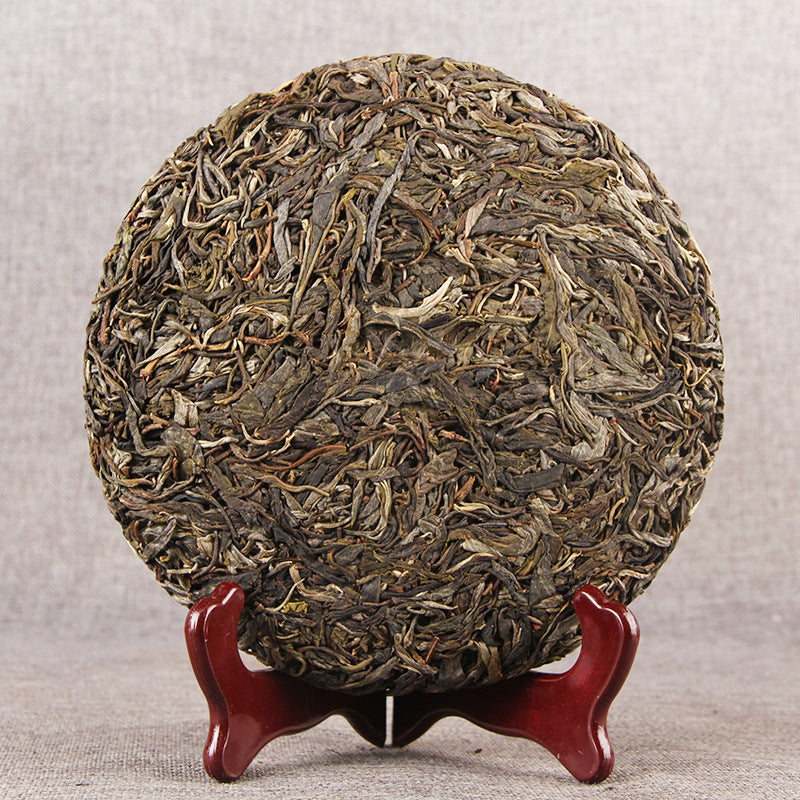 357g Xiaohusai Ancient Tree Pu'er Tea Raw Cake "Sai Iceland" Sweet and Sticky Honey Scented Raw Tea Green Tea