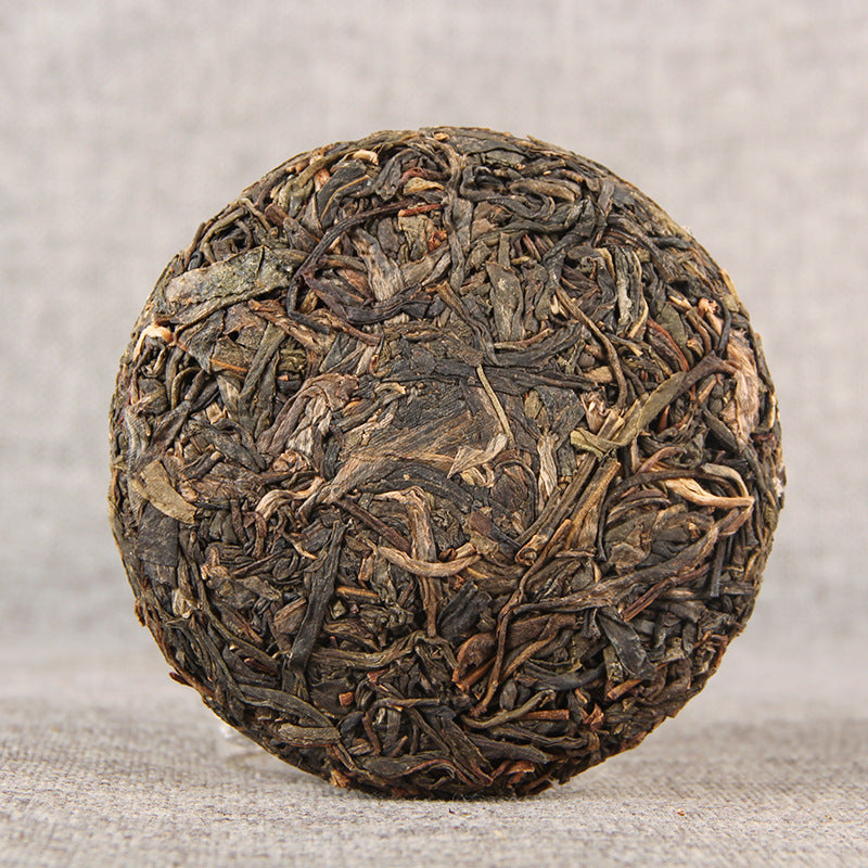 Pu'er Tea Raw Tea Cakes Pu'er Raw Ancient Tree Tea Leaves WuLiangShan Small Cakes Pu'er Qizi Cake Tea 100g