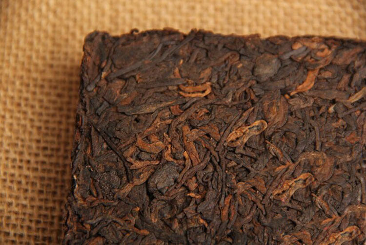 China Yunnan Pu'er Tea Menghai Tea Fulu ShouXiZhiShou Brick 250g Ripe Tea Chen Xiang Tea Brick Black Tea