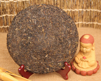 Kunming Dry Storage Aged Old Raw Tea Yiwu Ancient Tree Qizi Cake Tea Menghai Tea Puerh Tea Green Tea 357g