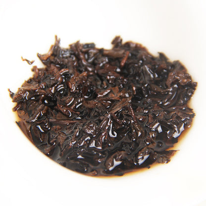 Palace Golden Cake (Ripe Tea) Yunnan Menghai Large Tree Puerh Round Tea Early Spring QiaoMu 200g Palace Tea Cake Black Tea