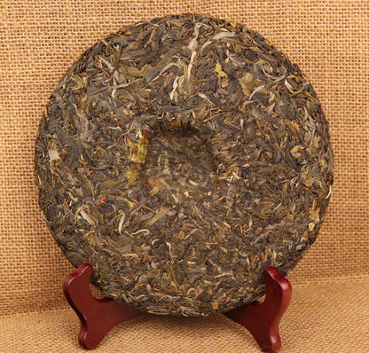 Yunnan Pu'er Tea Da Xueshan Pu'er Tea Raw Tea Qizi Cake Tea Pu'er Tea Cake Ancient Tree Collection 357g