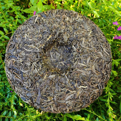 Xigui Ancient Tree Pu'er Tea Raw Tea 357g Lincang Old Tree Raw Cake Pu'er Yunnan Qizi Cake Tea