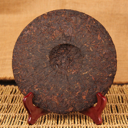 Yunnan Puerh Tea Ripe Tea Cake Tea Eight Years Old Rhyme 357g Yunnan Qizi Cake Pu'er Tea