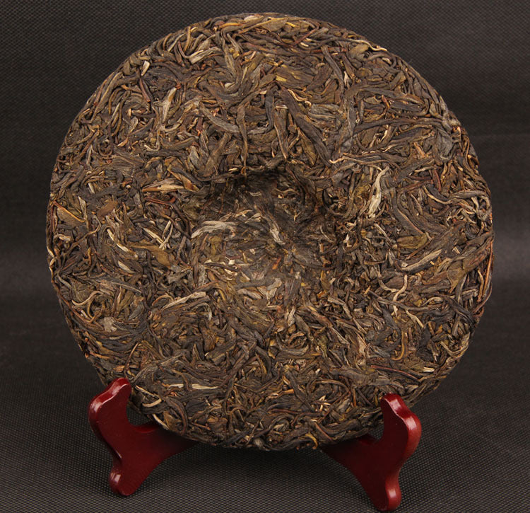 357g Yunnan Pu'er Tea Ancient Spring Tea Icelandic Ancient Tree Raw Tea Qizi Cake Tea