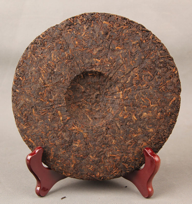 China Yunnan Pu'er Tea ChenYun 300 Years Old Tree Ripe Cake Pu'er Tea Ripe 357g Black Tea