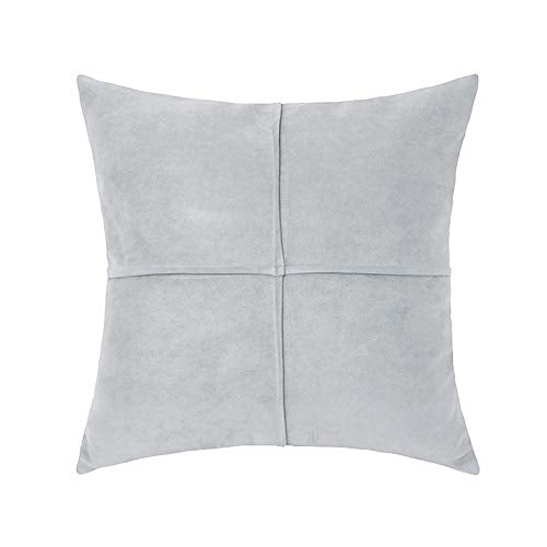 Nordic Solid Color Kara Air Velvet Pillow Covers 1 Pack Living Room Bedroom Cushion Cover Waist Pillow Office Sofa Throw Pillow Covers 18x18 Inch