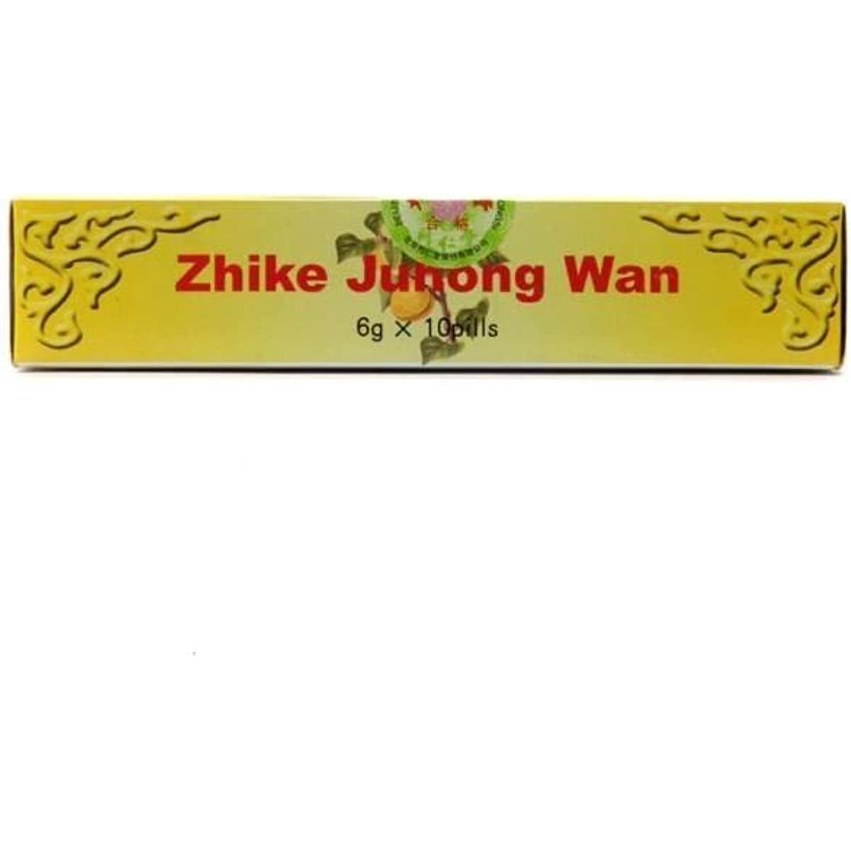 1 Box, Tongrentang ZhikeJuhong Wan 6g*10 Pills / Box 止咳橘红丸