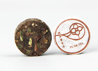 Yunnan Glutinous Rice Fragrance Pu'er Small Tuocha Mini Small Pu'er Pu'er Ripe Tea Glutinous Fragrance Pu'er Tea Black Tea 500g