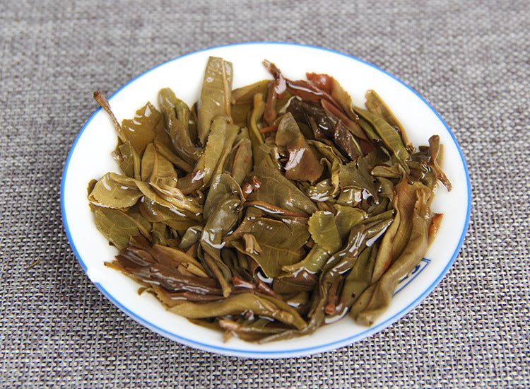 Pu'er Tea Yunnan Nannuo Mountain Qiaomu Seven Son Round Tea Aged Raw Tea Cake Green Tea 357g