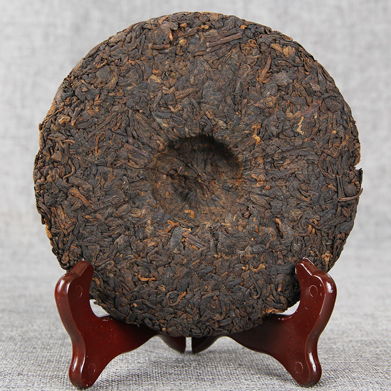 China Yunnan Pu'er Tea 200g Pu'er Cake The more it ages, the more fragrant it becomes Old Tree Tea Ripe Tea Black Tea