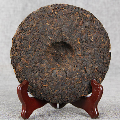 China Yunnan Pu'er Tea 200g Pu'er Cake The more it ages, the more fragrant it becomes Old Tree Tea Ripe Tea Black Tea