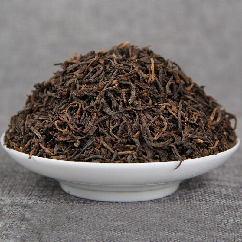 Yunnan Pu'er Tea 80g Aged Palace Pu'er Ripe Tea Fine Small Tin Pu'er Black Tea