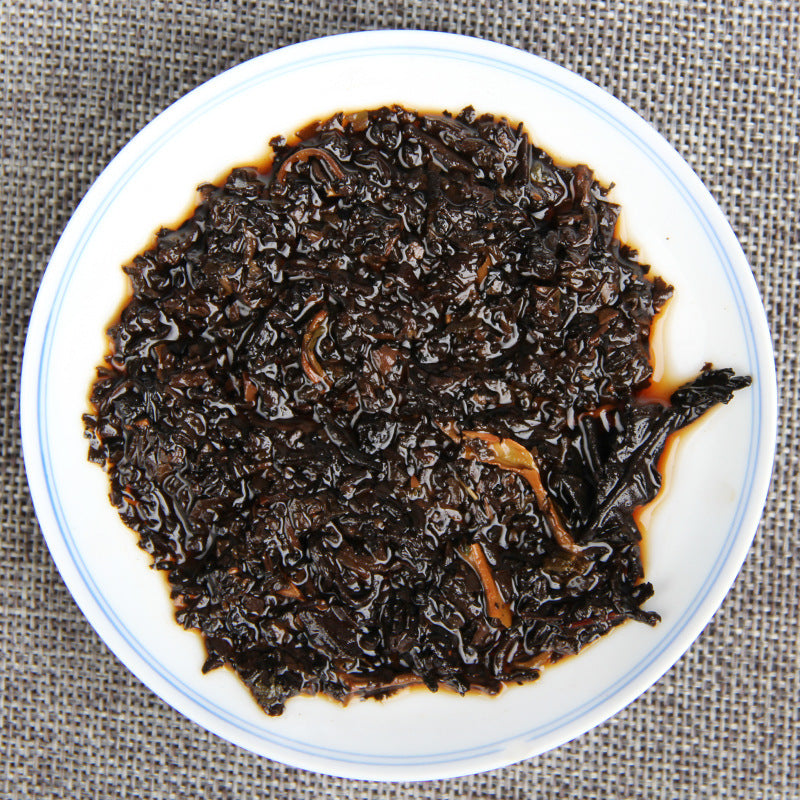 China Pu'er Tea Black Tea Small Tuo Tea Series "ChenXiang Ripe Tuo" Pu'er Original Flavor Small Pot Pu'er Ripe Tea 100g