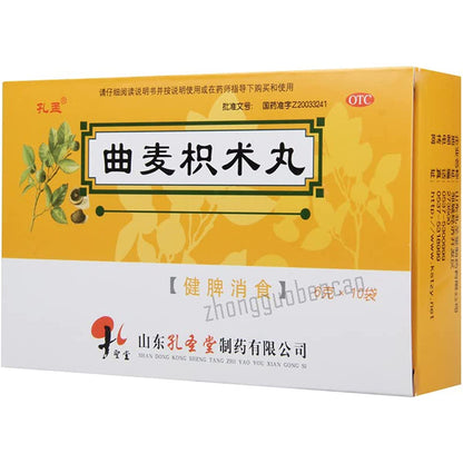 1 Box, Qumai Zhizhu Wan 6g*10 Bags / Box  曲麦枳术丸