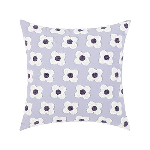 Nordic Ins Style Embroidered Throw Pillow Covers Sofa Head Cushion Covers Waist Pillow Tufted Tassel Floating Window Futon Pillow Covers