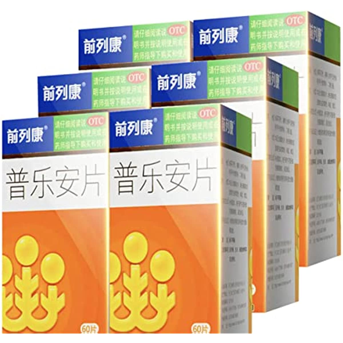 1 Box,  PuLe anPian 60 Tablets/ Box 普乐安片