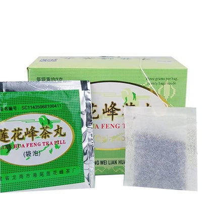 1 Box, Lianhua FengCha 3g*20 Bags / Box 莲花峰茶