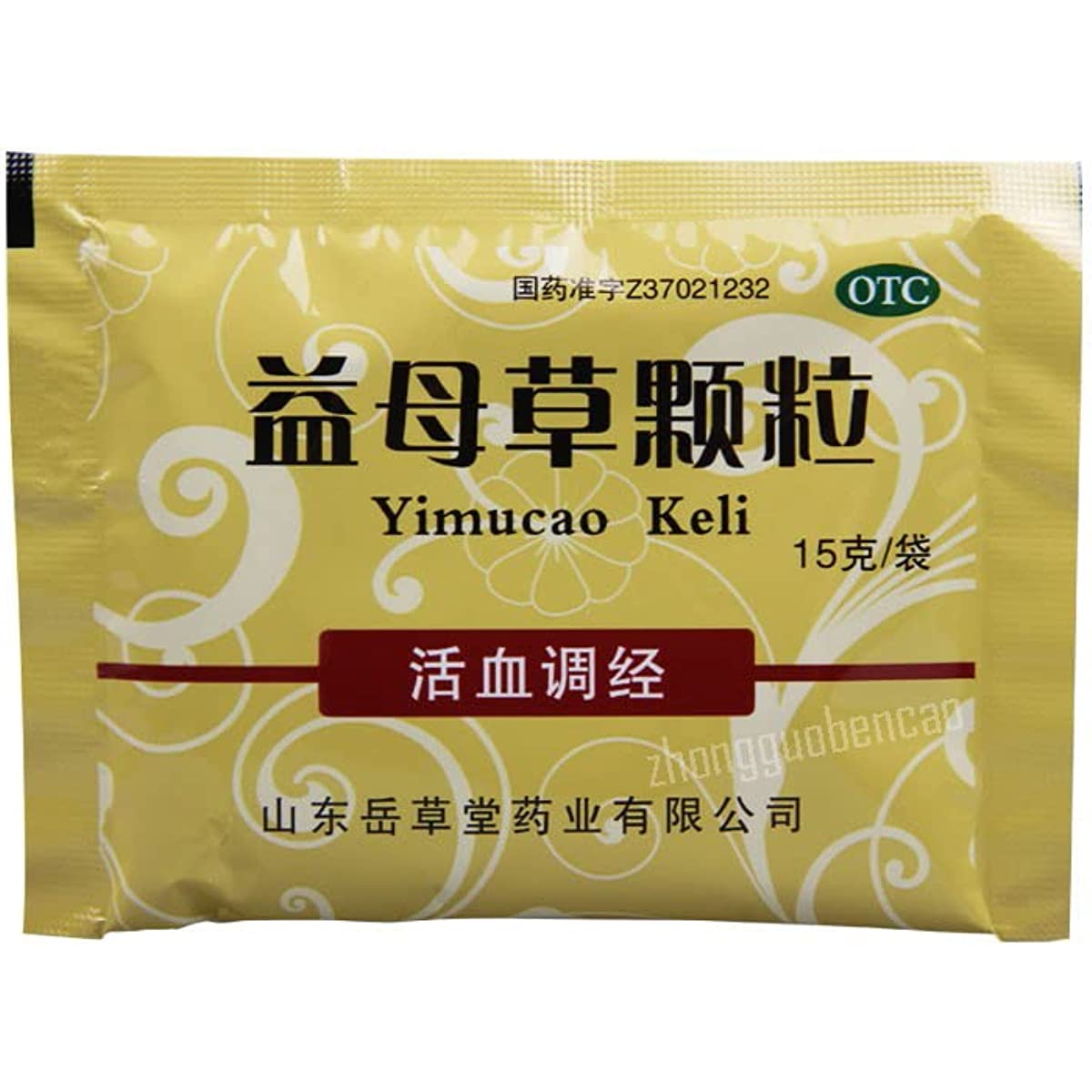 1 Box, Yimucao Keili 10 Bags/Box 益母草颗粒