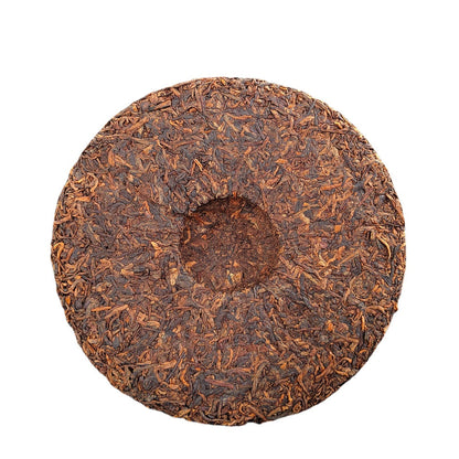 Puerh Tea Ripe Tea Lao Banzhang Ripe Tea Cake 357g Black Tea High Grade Yunnan Qizi Cake Menghai Puerh Ripe Tea Cake